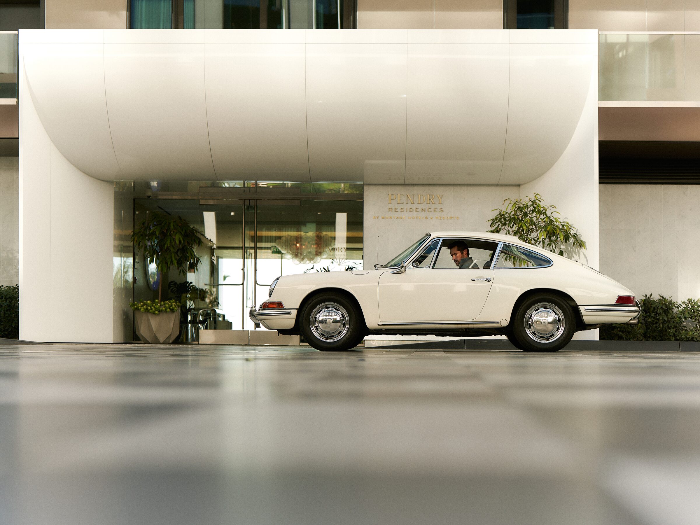 Hotel interior at Pendry West Hollywood